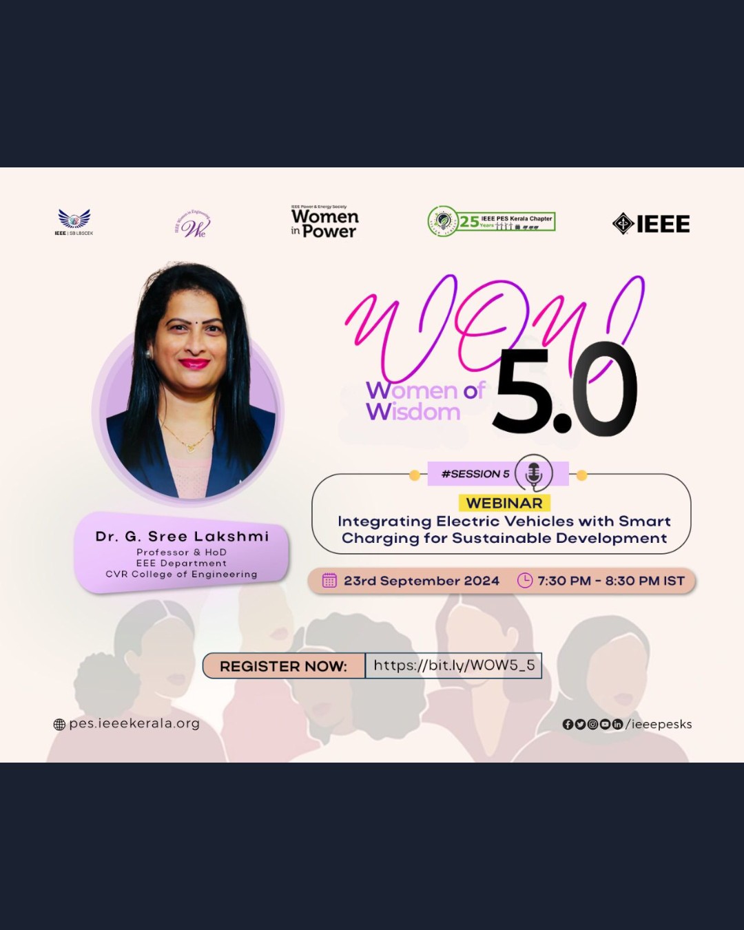 WOMEN OF WISDOM (WOW 5.0) – TECH TALK SERIES: Integrating EV with Smart Charging for Sustainable Development