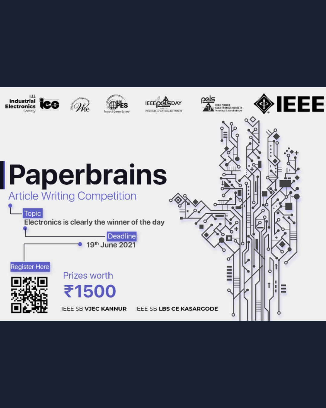 ‘ELECTRONICS IS CLEARLY THE WINNER OF THE DAY’ PAPERBRAINS ARTICLE WRITING COMPETITION