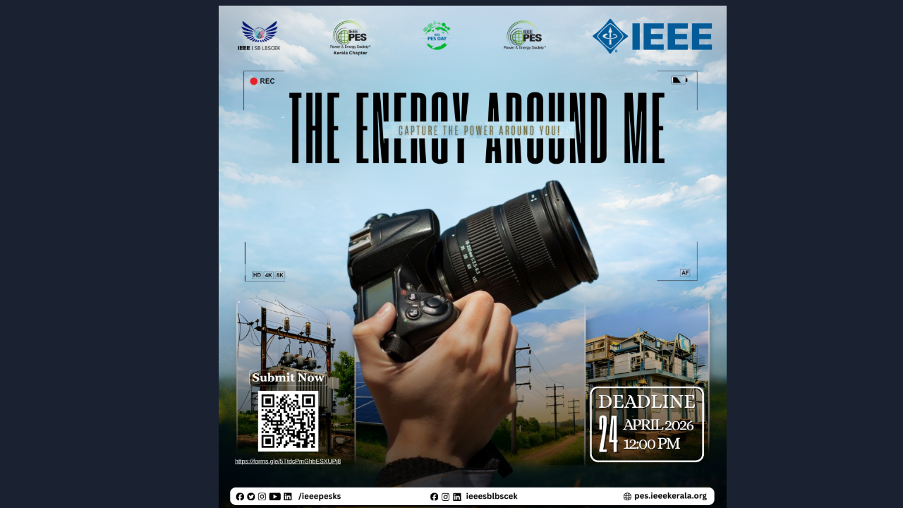 Photography Initiative – "The Energy Around Me"